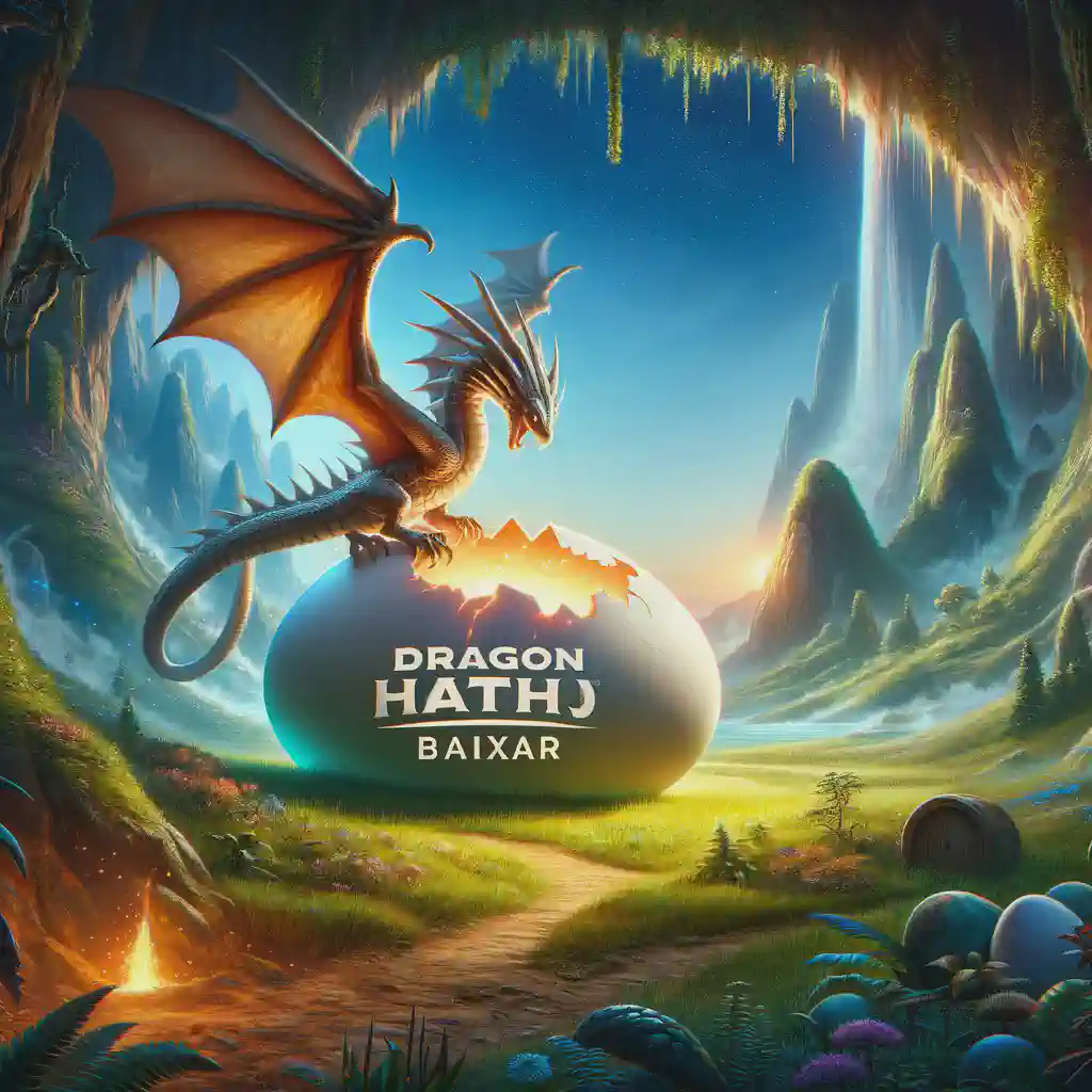 Interface do jogo Dragon Hatch